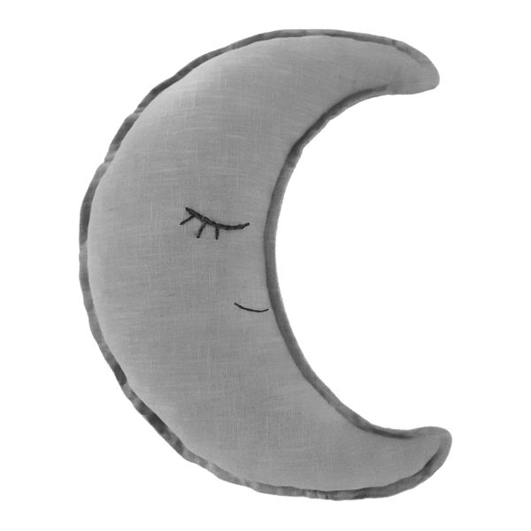 Linen Moon Pillow